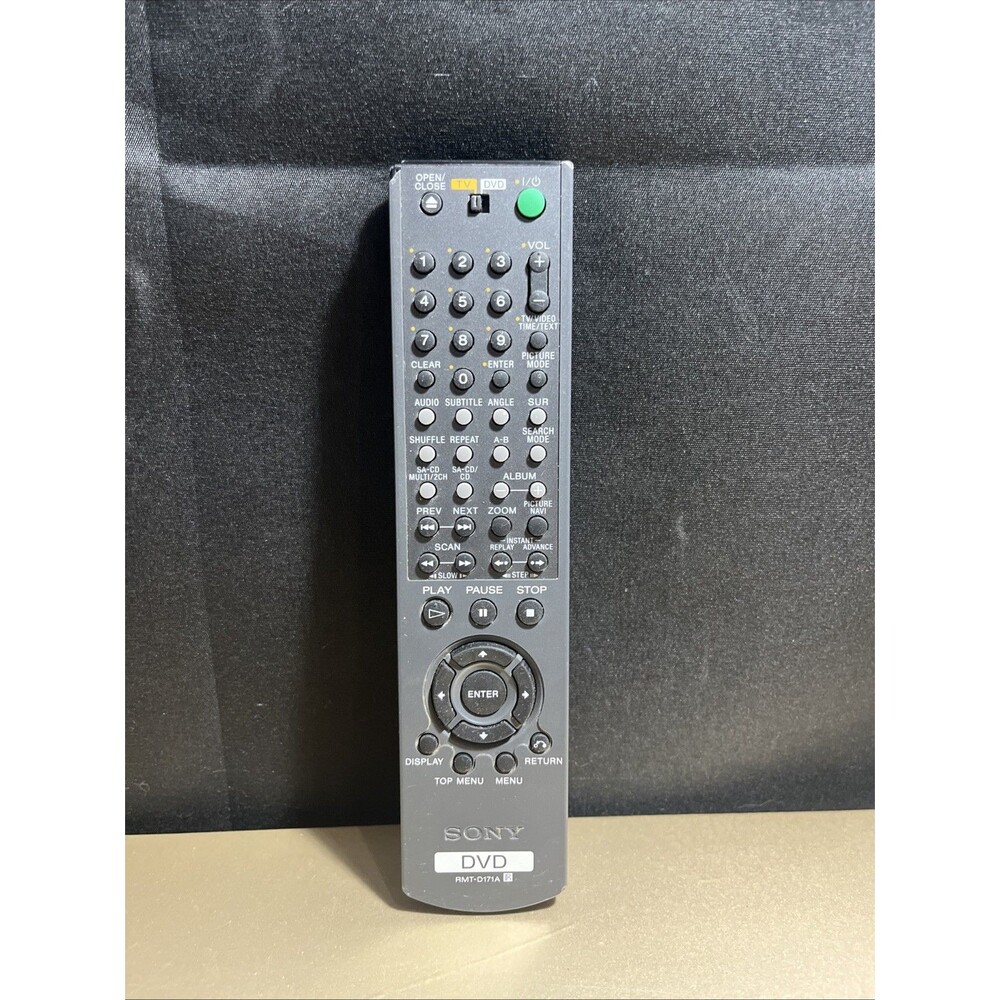 Sony RMT-D171A DVD Player Remote Control